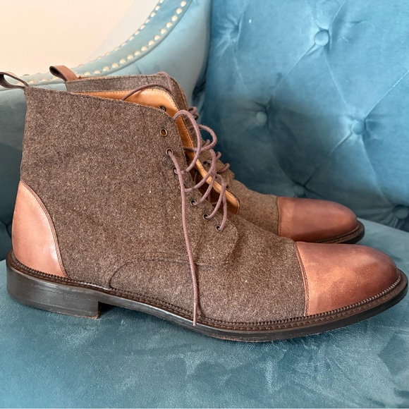 Taft Brown and Gray Chukka Boots size 12 main image 3